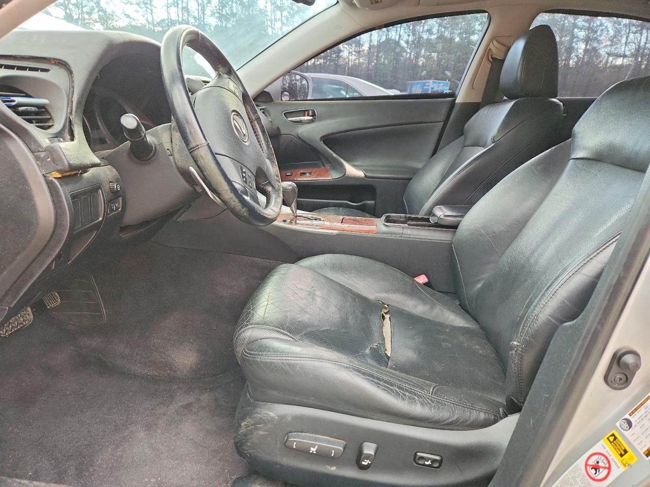 2007 Lexus Is 250 Base Silver vin: JTHCK262272012661