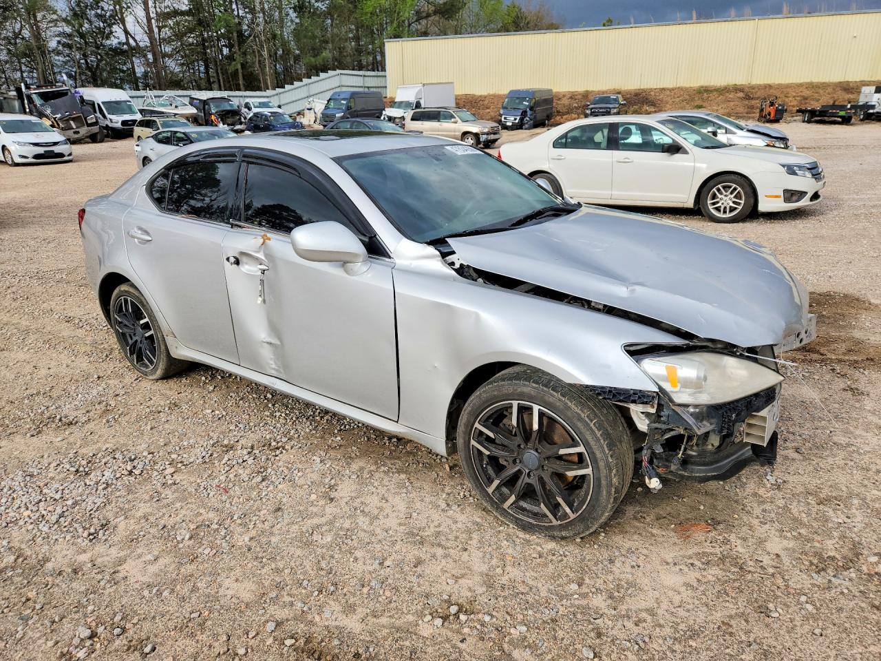 2007 Lexus Is 250 Base Silver vin: JTHCK262272012661