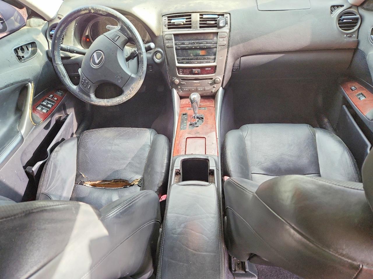 2007 Lexus Is 250 Base Silver vin: JTHCK262272012661