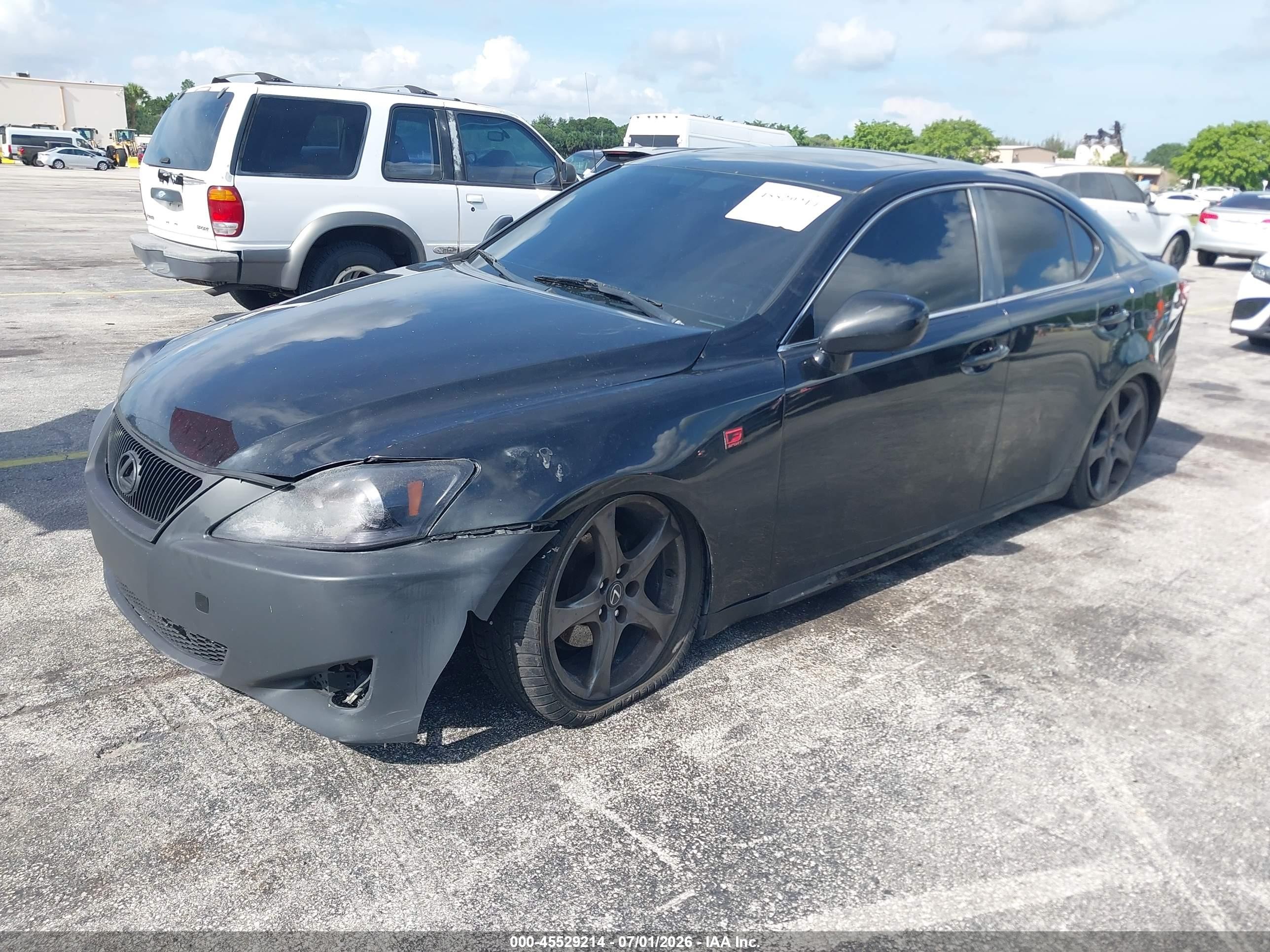 2007 Lexus Is 250   Black vin: JTHCK262272016869