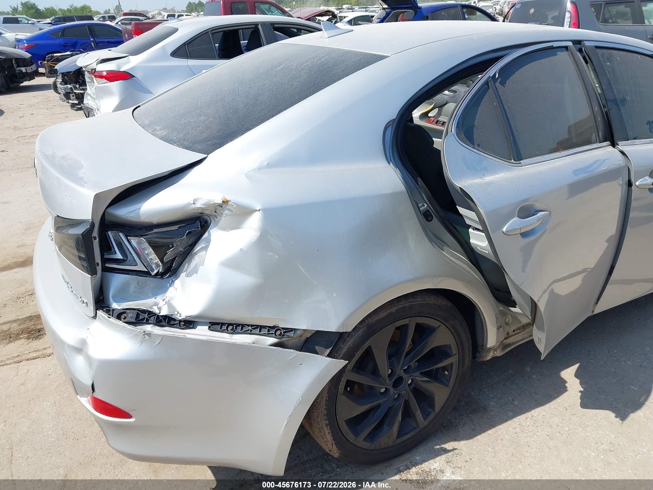 2007 Lexus Is 250   Silver vin: JTHCK262275008091