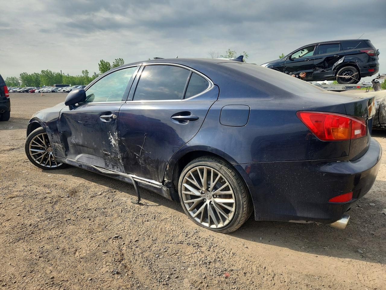 2008 Lexus Is 250 Blue vin: JTHCK262285020081