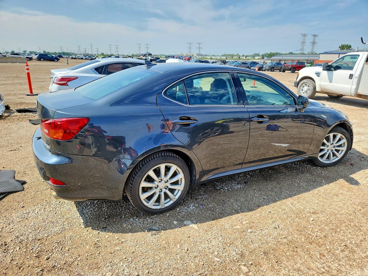 2008 Lexus Is 250 Синий vin: JTHCK262285027385