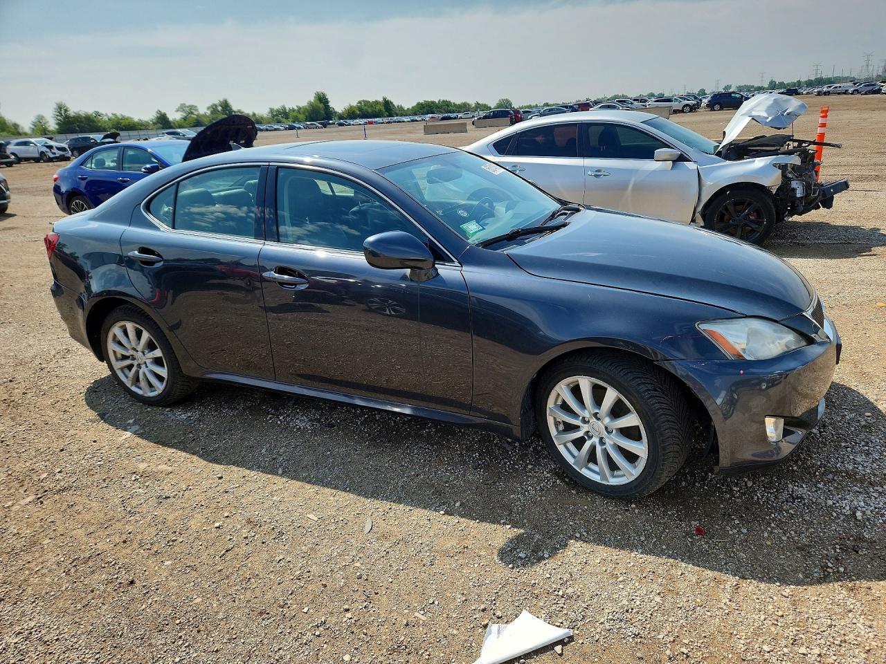 2008 Lexus Is 250 Синий vin: JTHCK262285027385