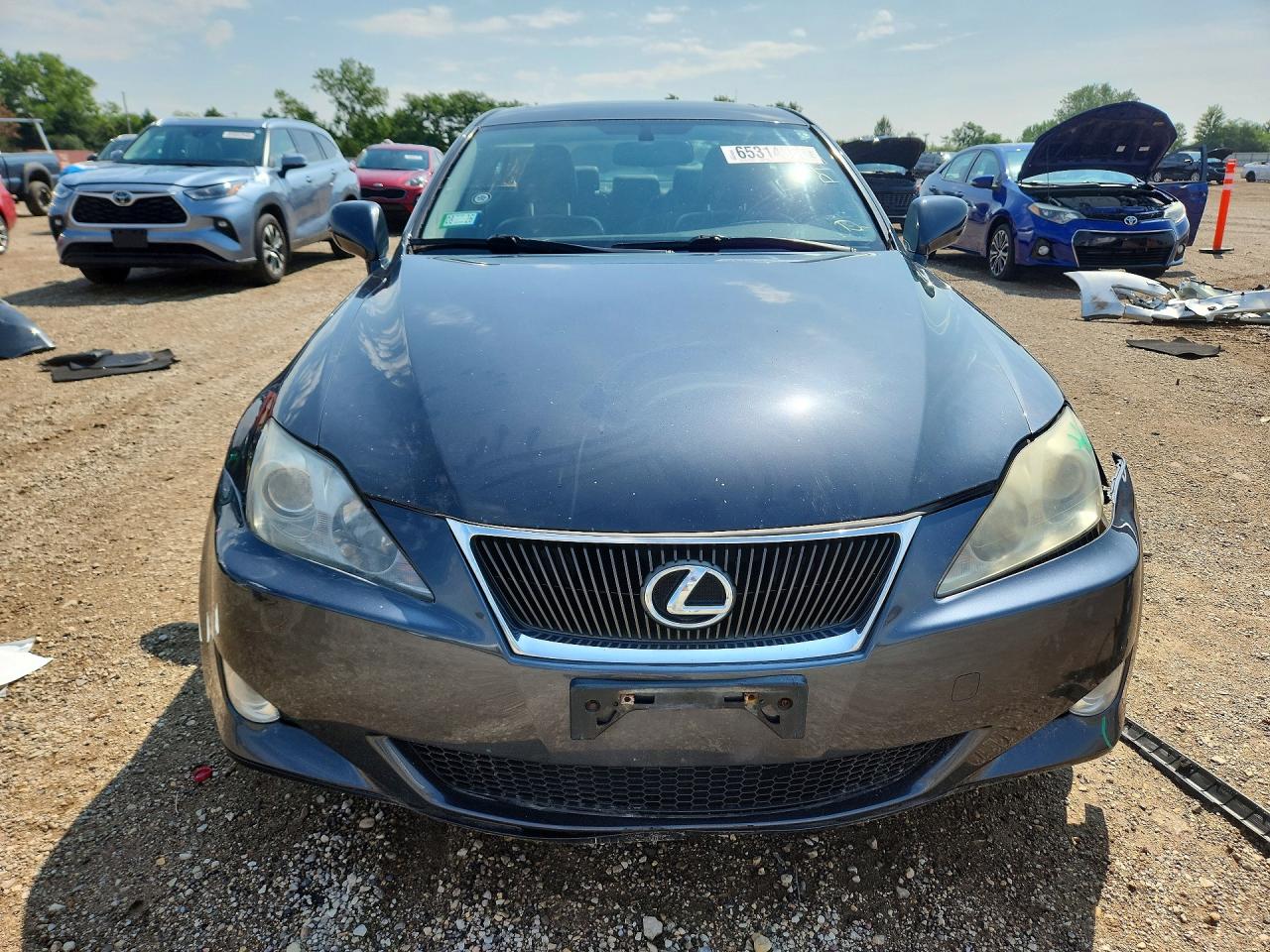 2008 Lexus Is 250 Синий vin: JTHCK262285027385