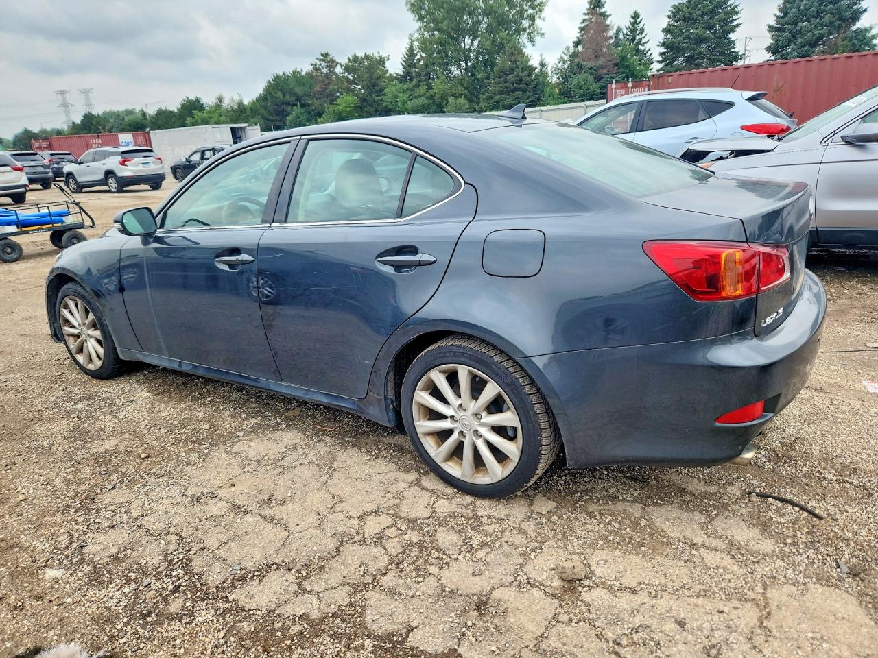 2009 Lexus Is 250 Black vin: JTHCK262292029236