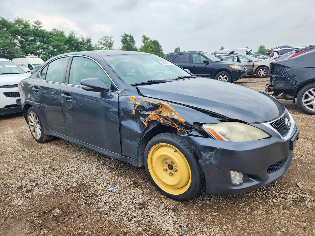 2009 Lexus Is 250 Black vin: JTHCK262292029236
