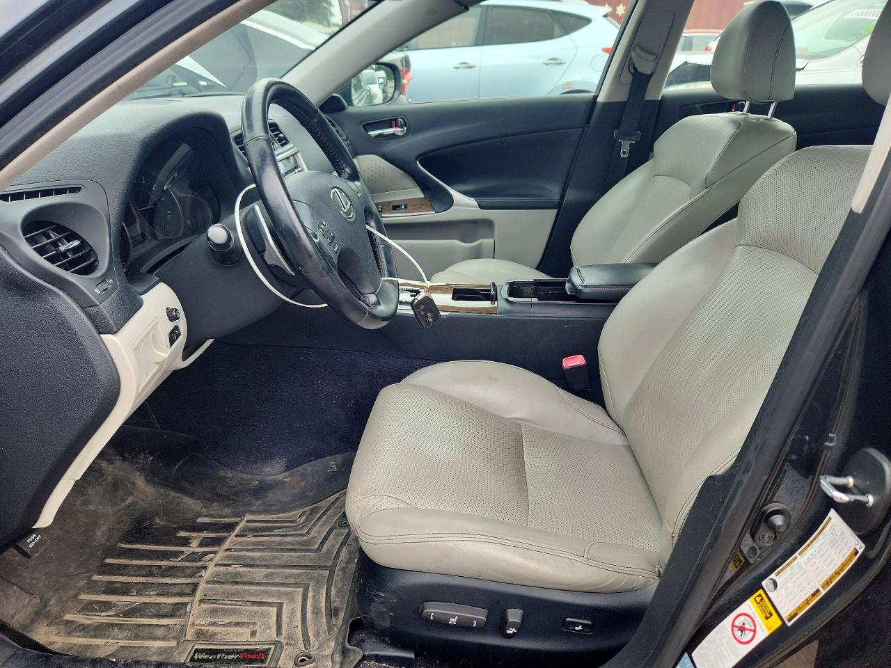 2009 Lexus Is 250 Black vin: JTHCK262292029236