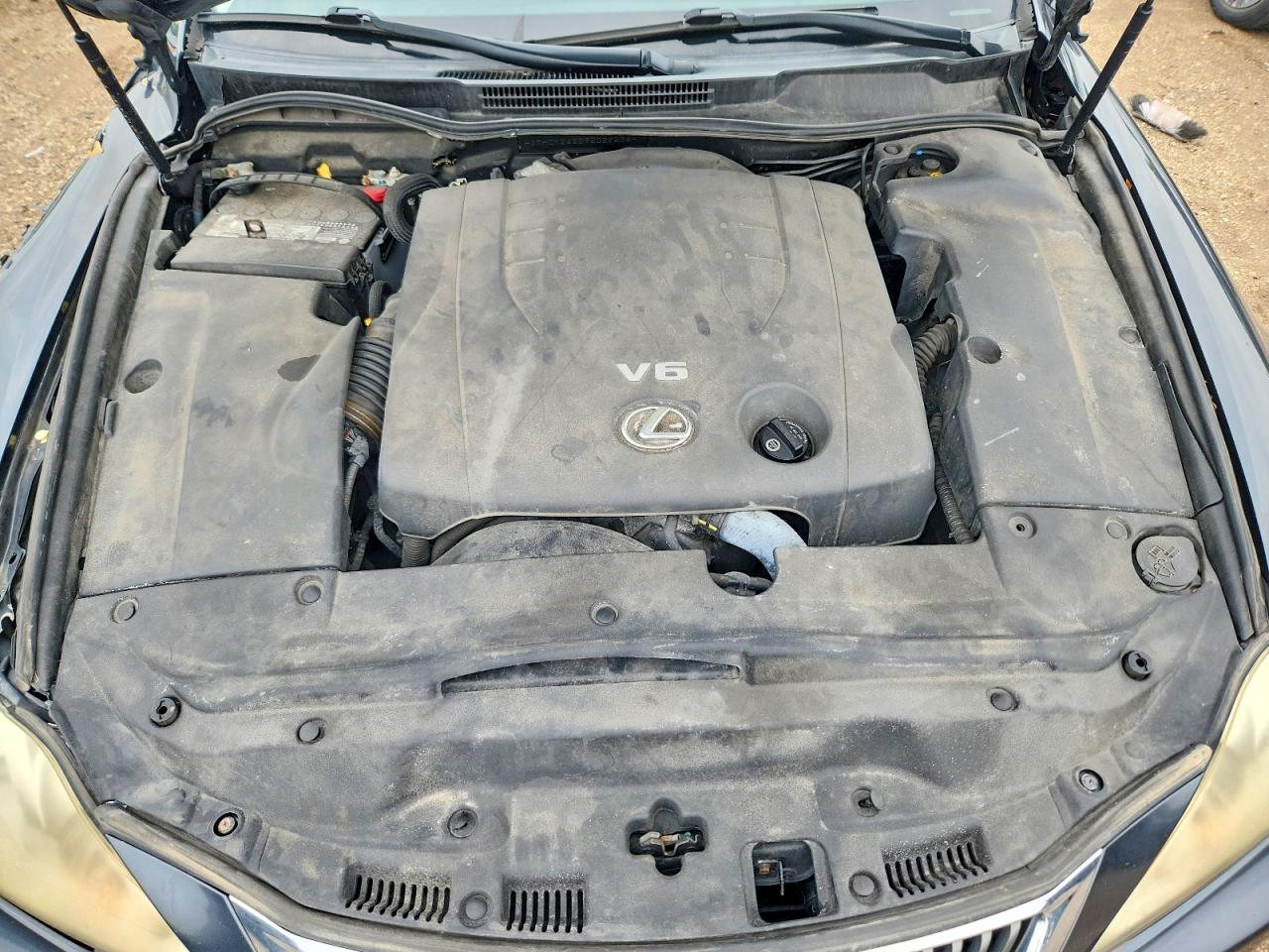 2009 Lexus Is 250 Black vin: JTHCK262292029236