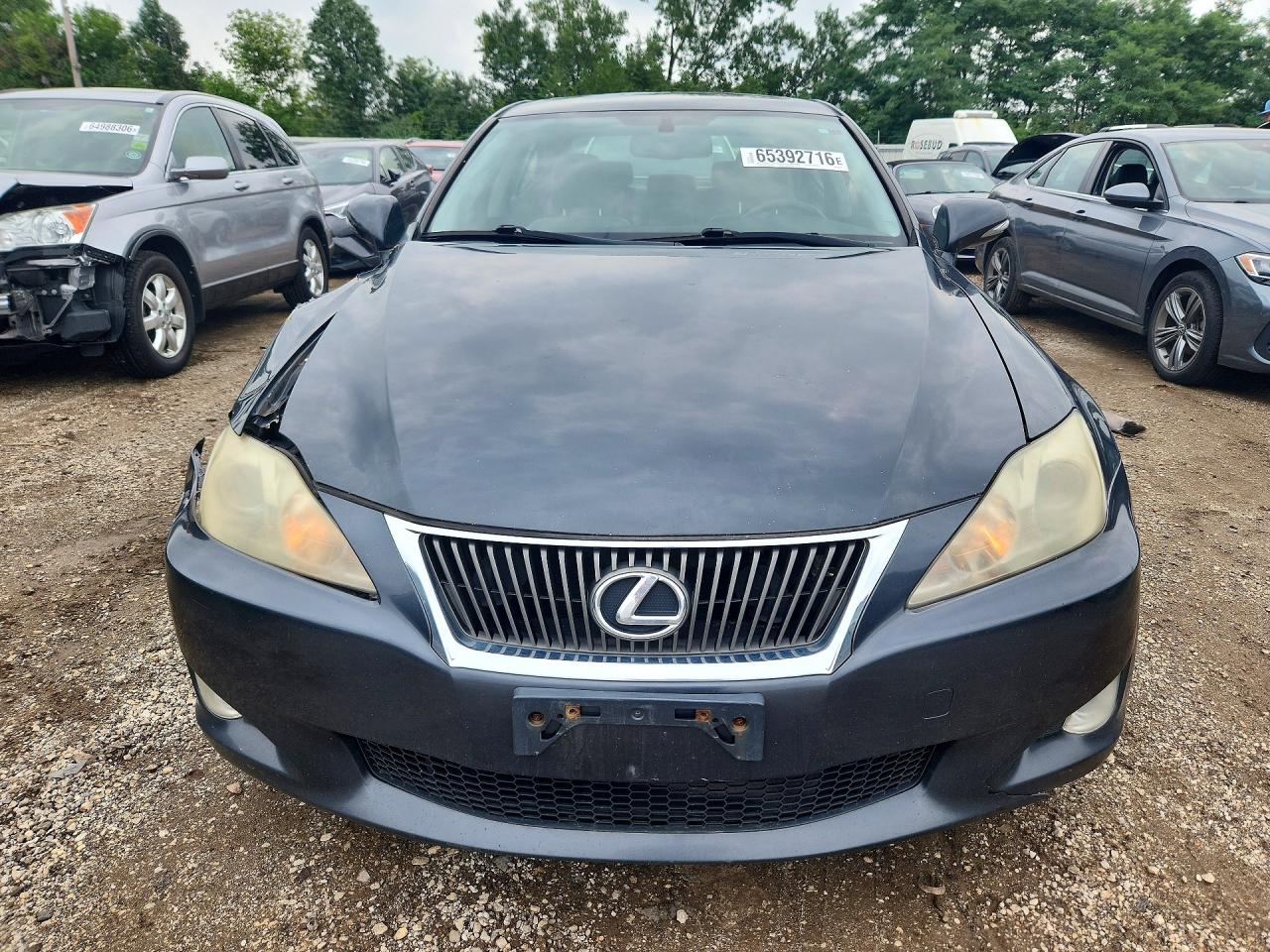 2009 Lexus Is 250 Black vin: JTHCK262292029236