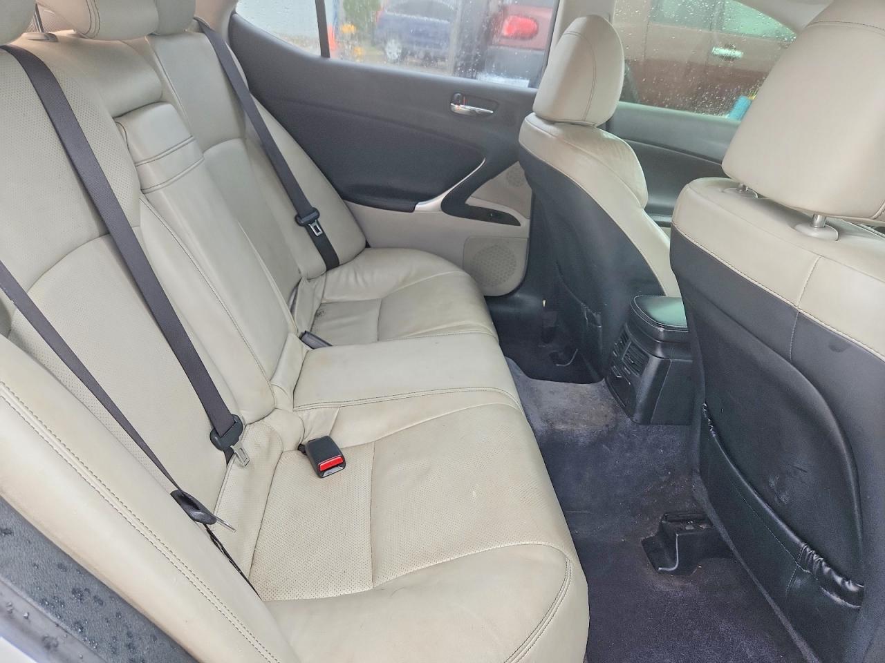 2009 Lexus Is 250 White vin: JTHCK262292032055