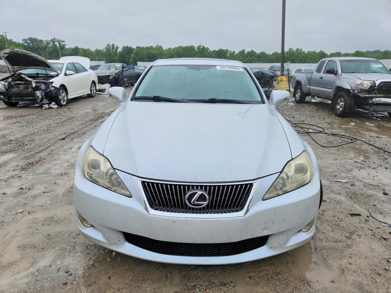 2009 Lexus Is 250 White vin: JTHCK262292032055