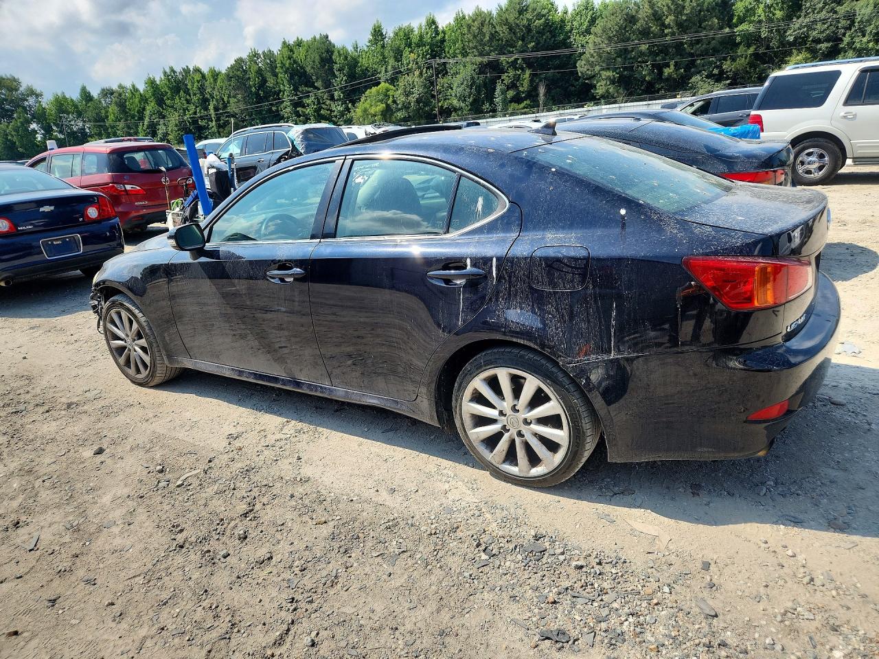 2009 Lexus Is 250 Black vin: JTHCK262295029459