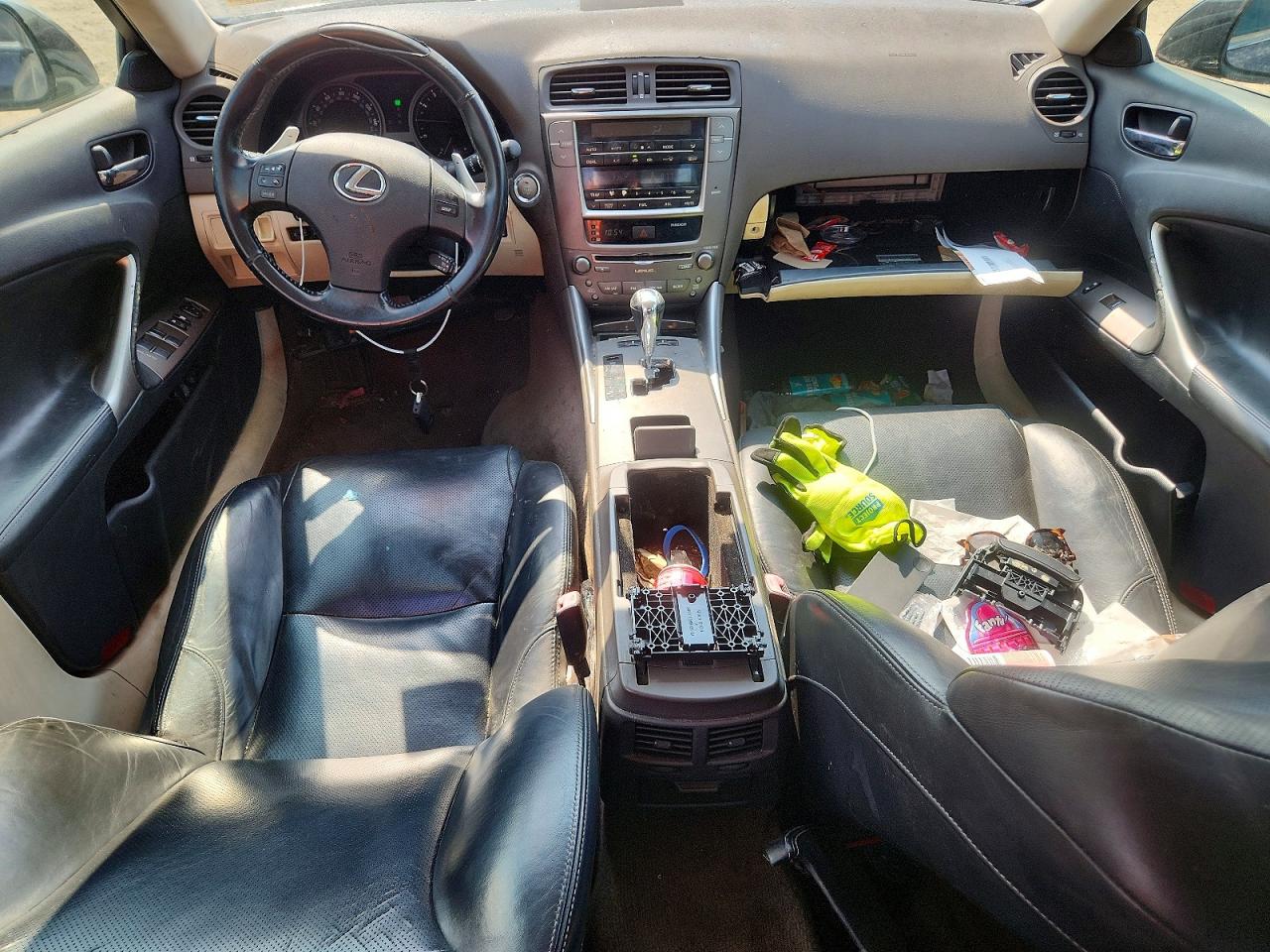 2009 Lexus Is 250 Black vin: JTHCK262295029459