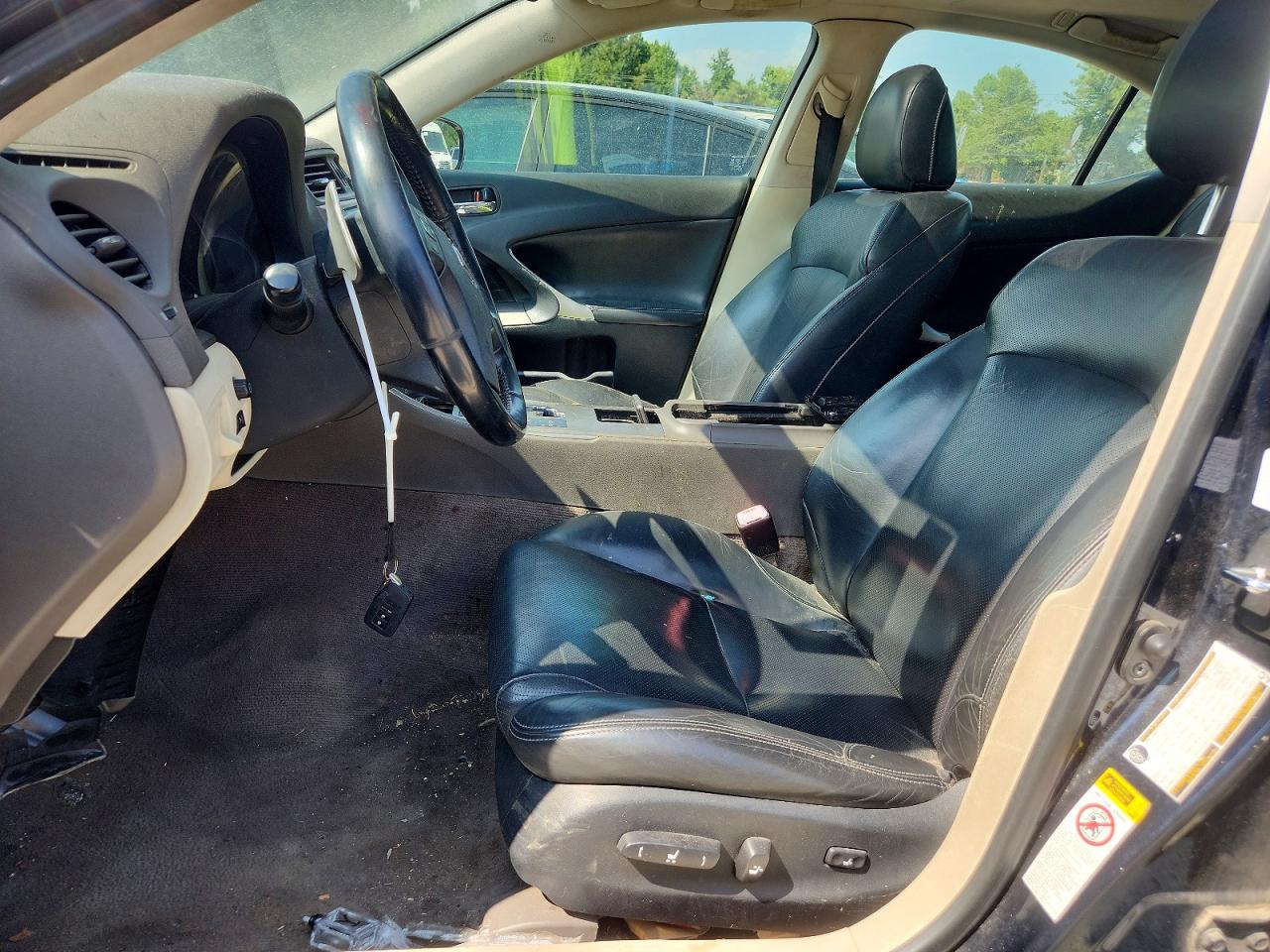 2009 Lexus Is 250 Black vin: JTHCK262295029459