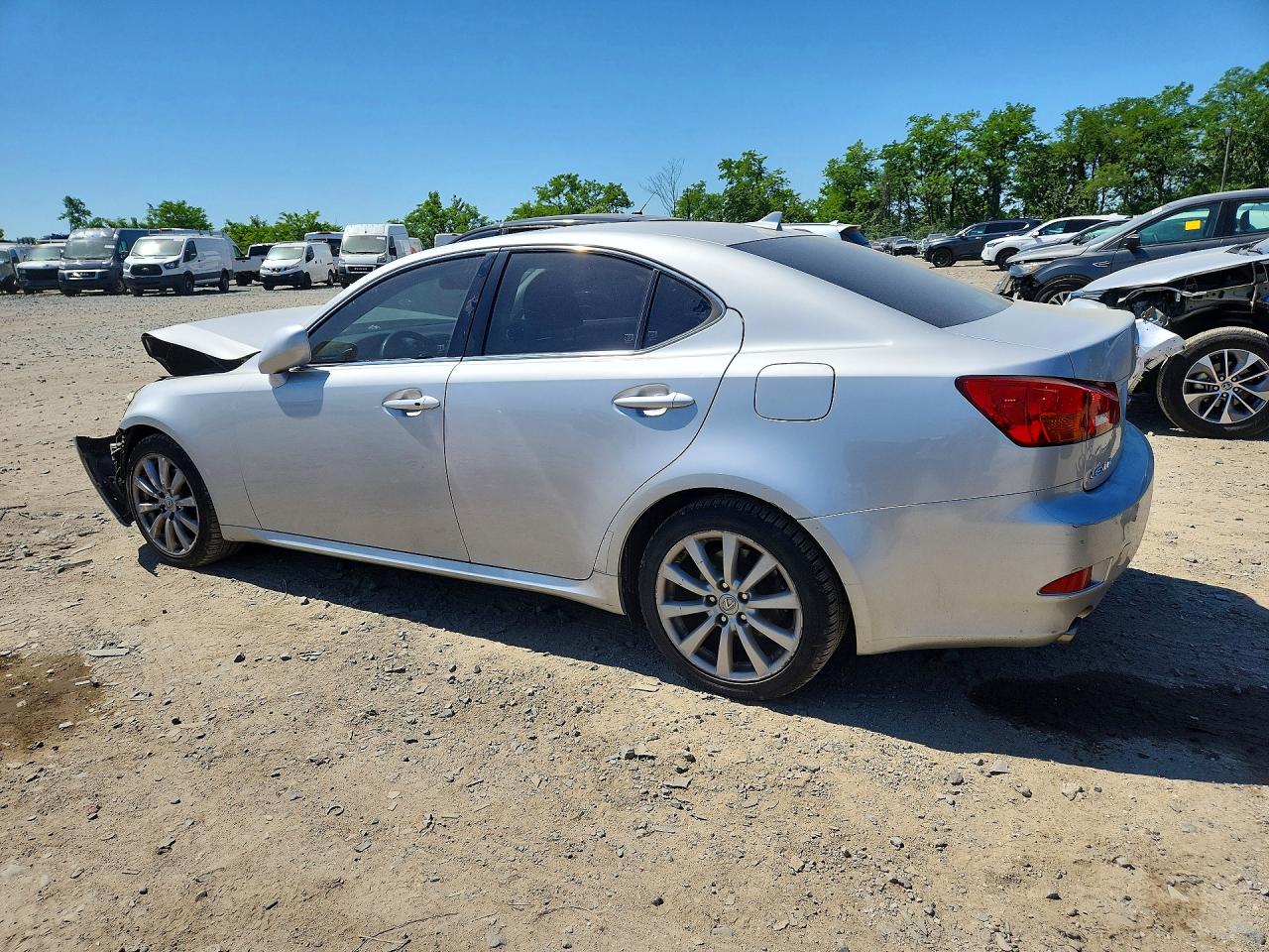 2007 Lexus Is 250 Silver vin: JTHCK262372011521