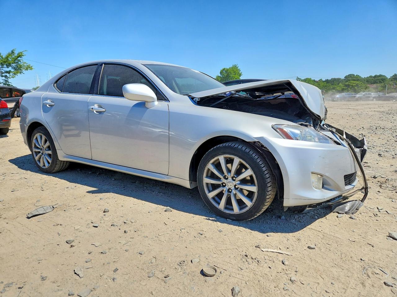 2007 Lexus Is 250 Silver vin: JTHCK262372011521