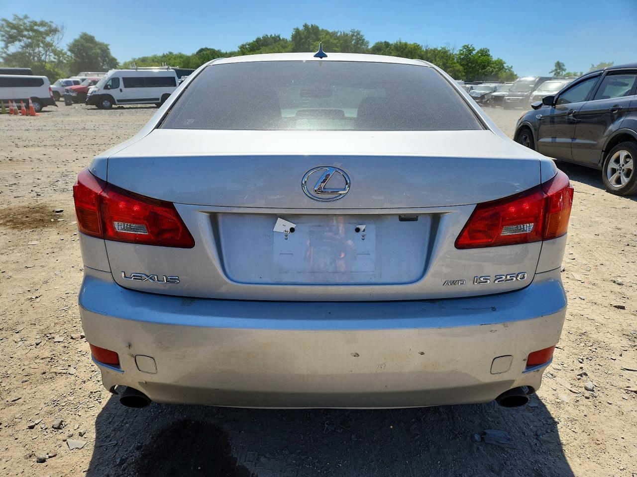 2007 Lexus Is 250 Silver vin: JTHCK262372011521