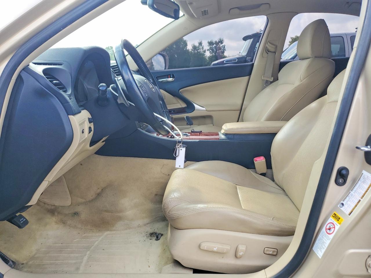 2007 Lexus Is 250 Gold vin: JTHCK262375008648