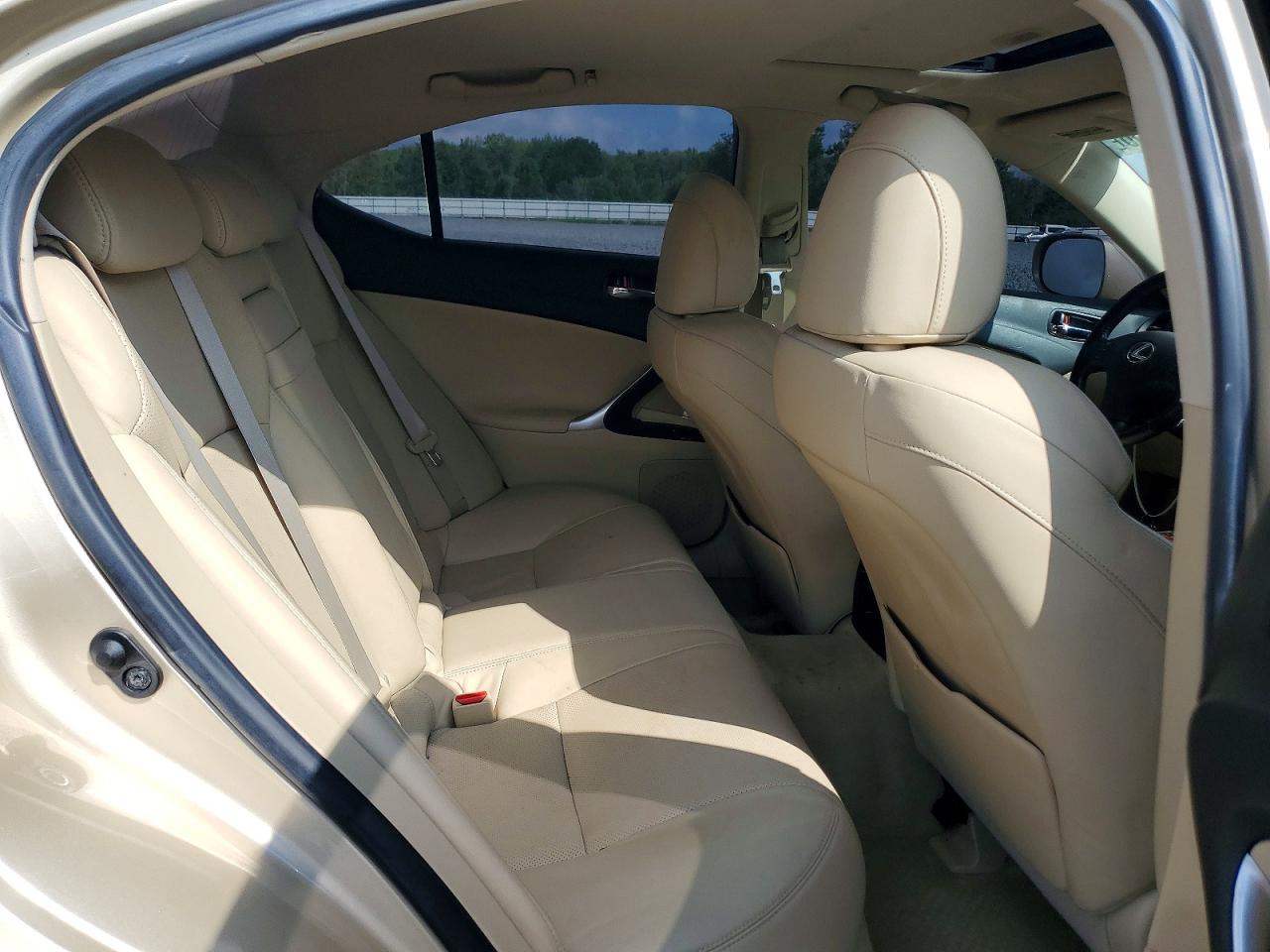 2007 Lexus Is 250 Gold vin: JTHCK262375008648