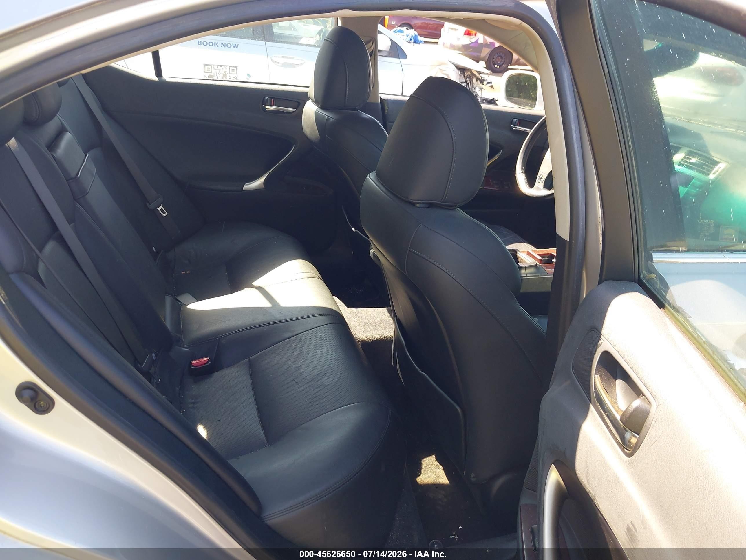 2007 Lexus Is 250   Silver vin: JTHCK262375012120
