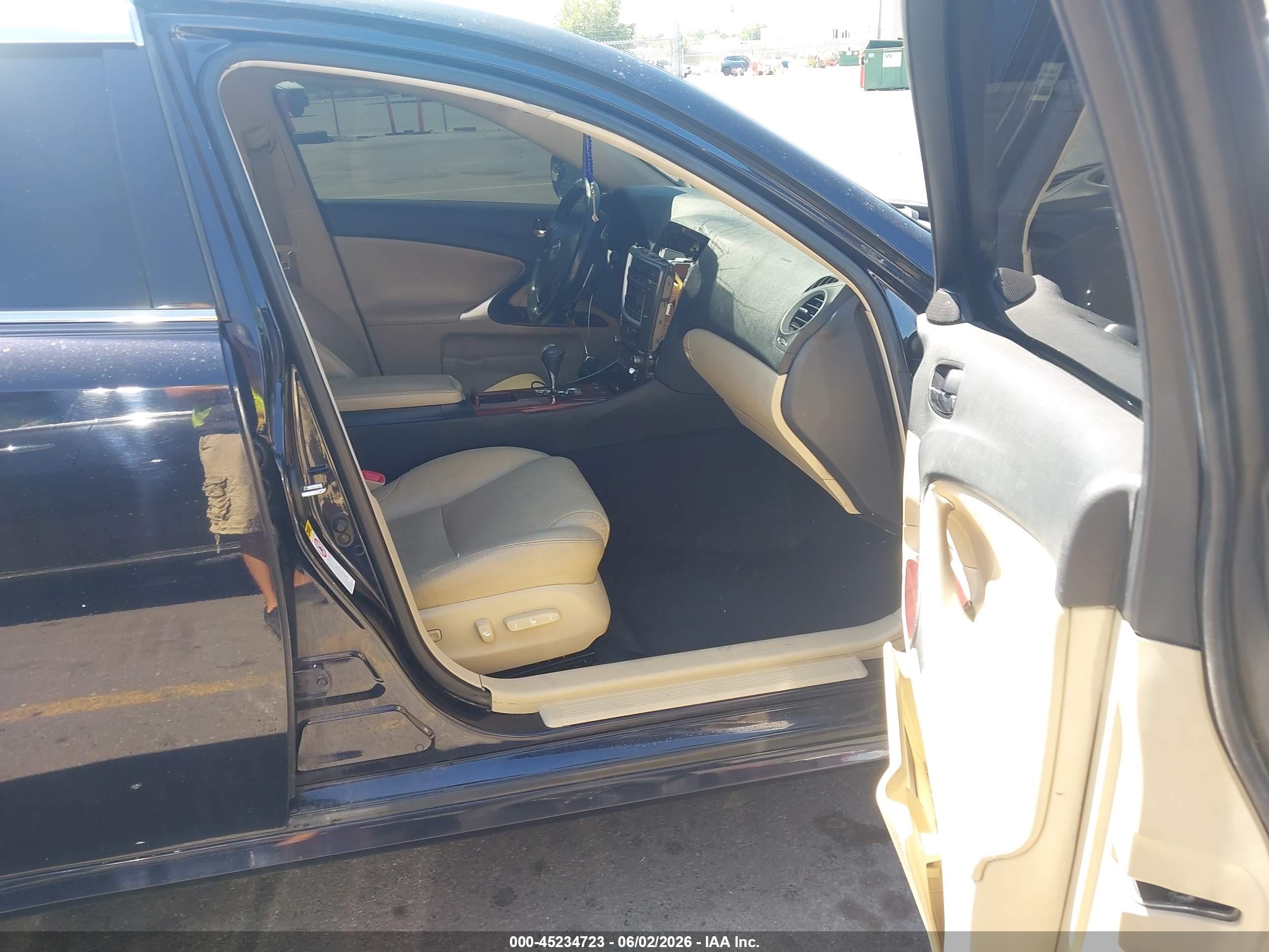 2008 Lexus Is 250   Dark Blue vin: JTHCK262382023072