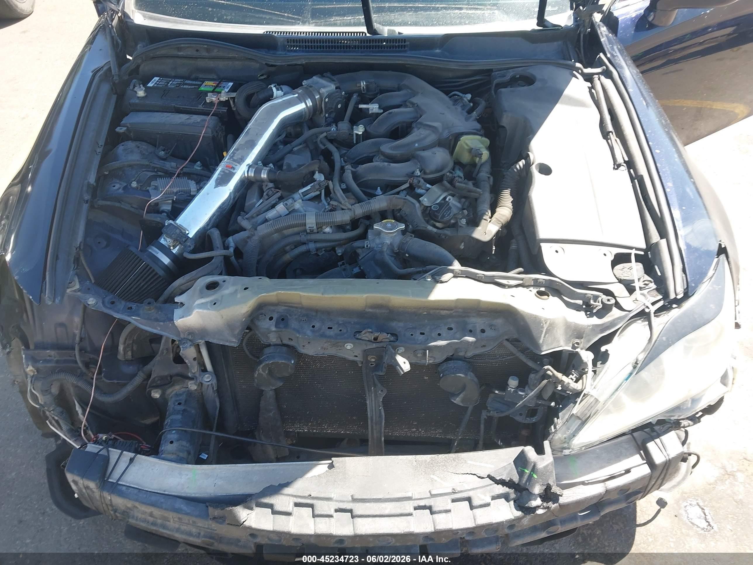 2008 Lexus Is 250   Dark Blue vin: JTHCK262382023072