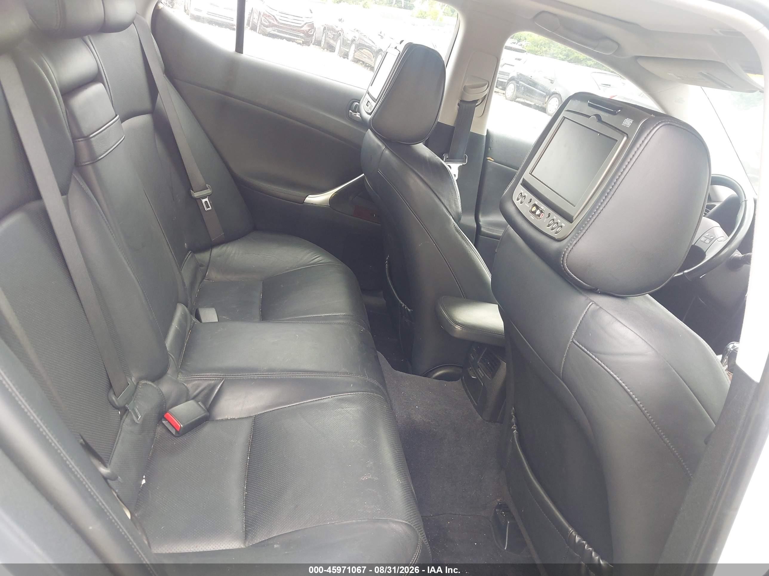 2008 Lexus Is 250 White vin: JTHCK262382023783