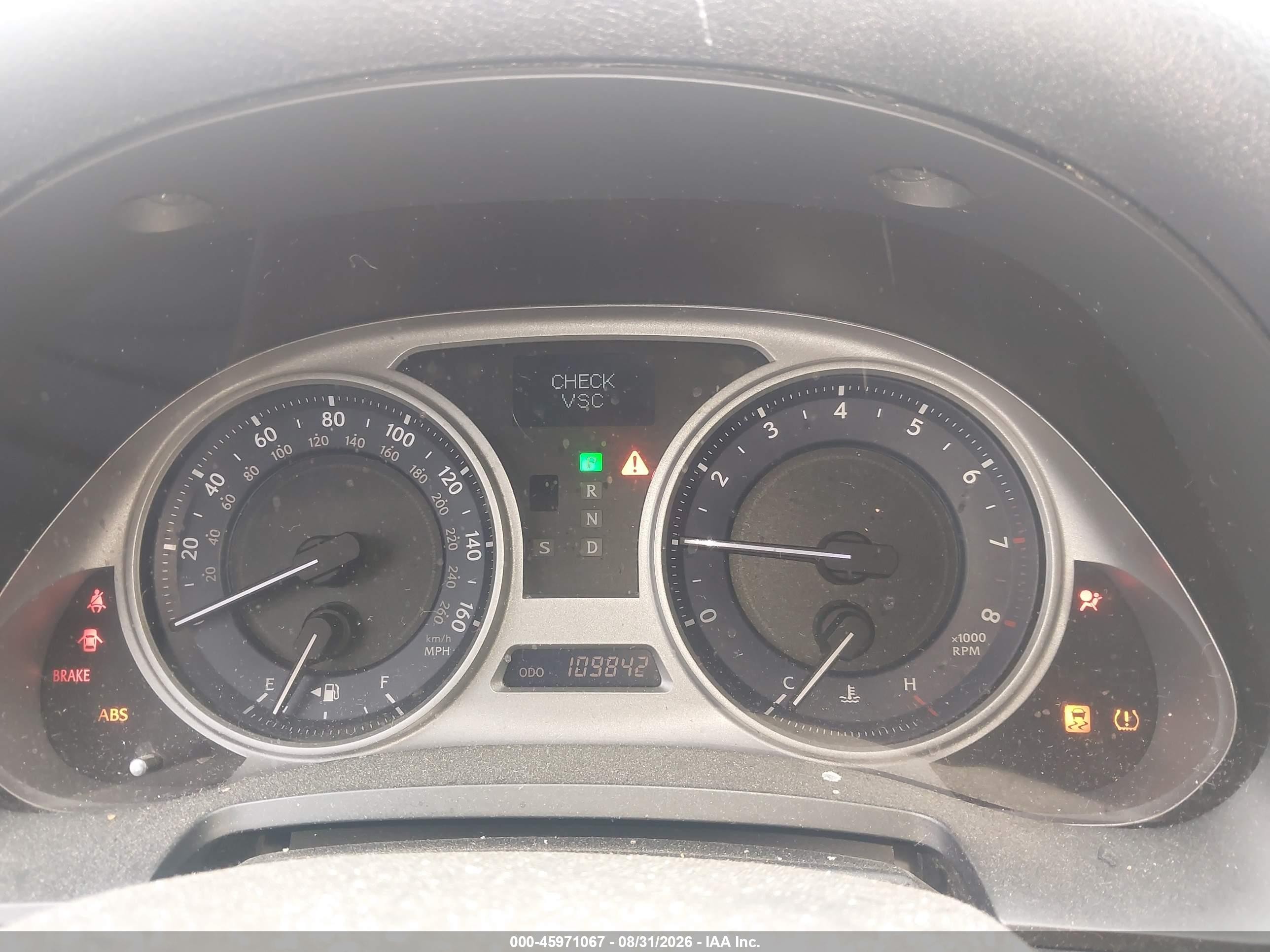 2008 Lexus Is 250 White vin: JTHCK262382023783