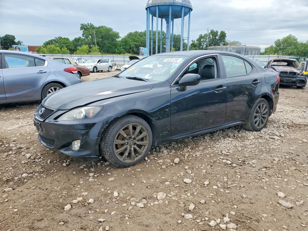 2008 Lexus Is 250 Black vin: JTHCK262382024030