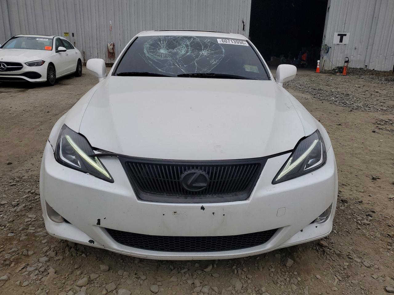2008 Lexus Is 250 White vin: JTHCK262382026988