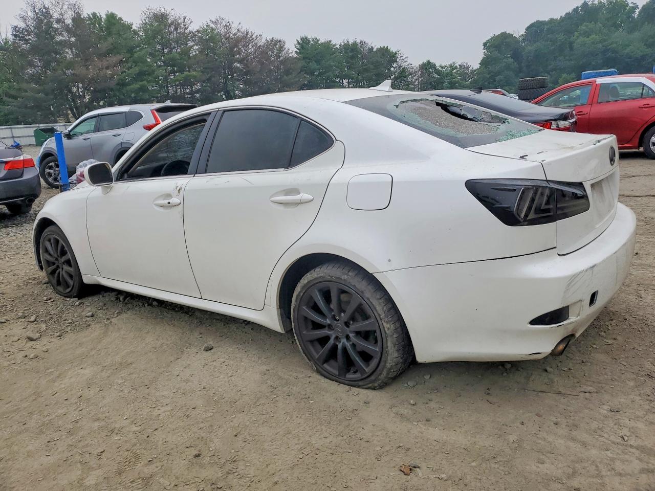 2008 Lexus Is 250 White vin: JTHCK262382026988