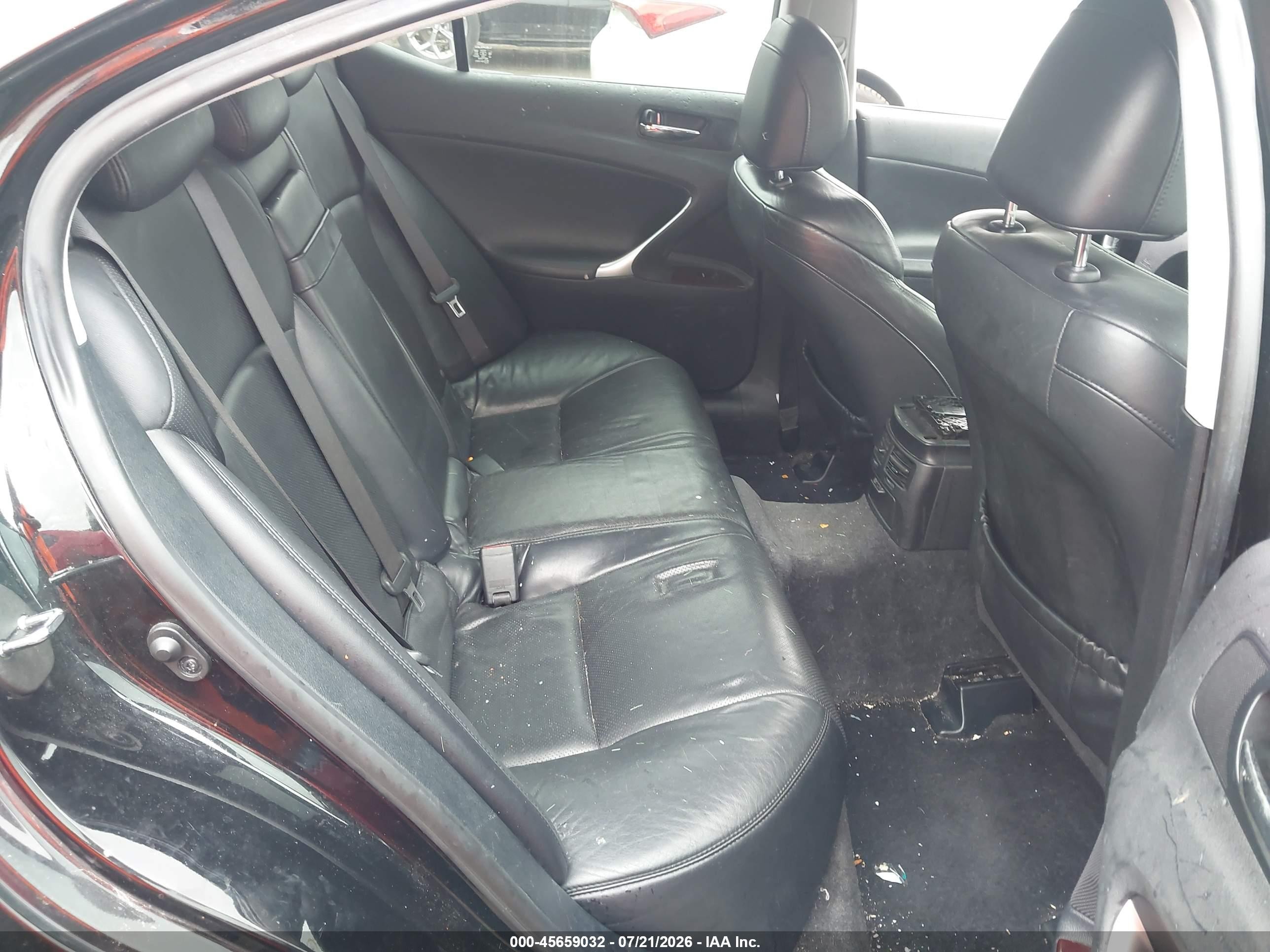 2008 Lexus Is 250   Черный vin: JTHCK262385020400