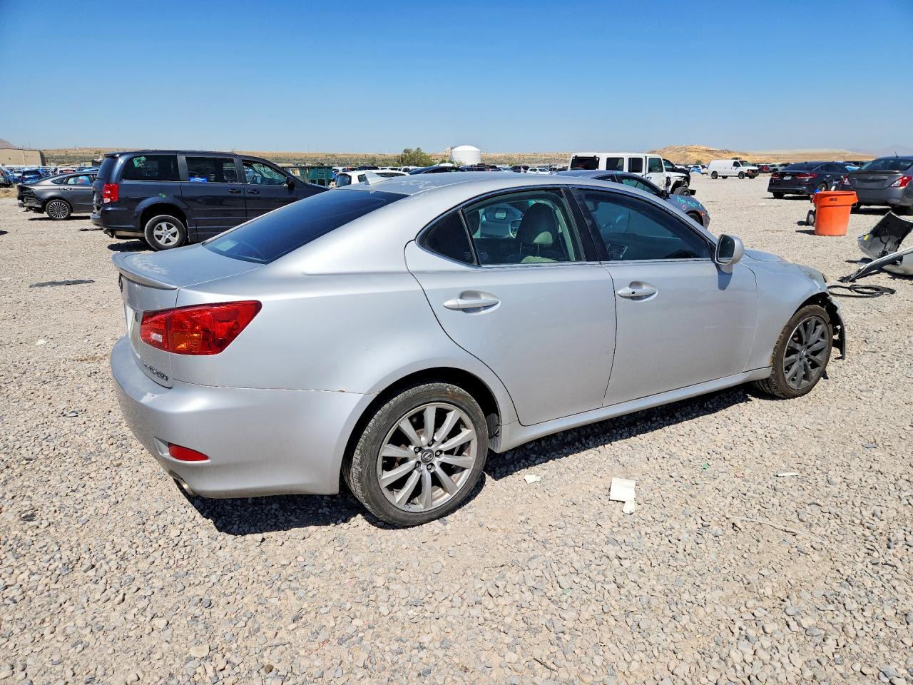 2008 Lexus Is 250 Silver vin: JTHCK262385021126