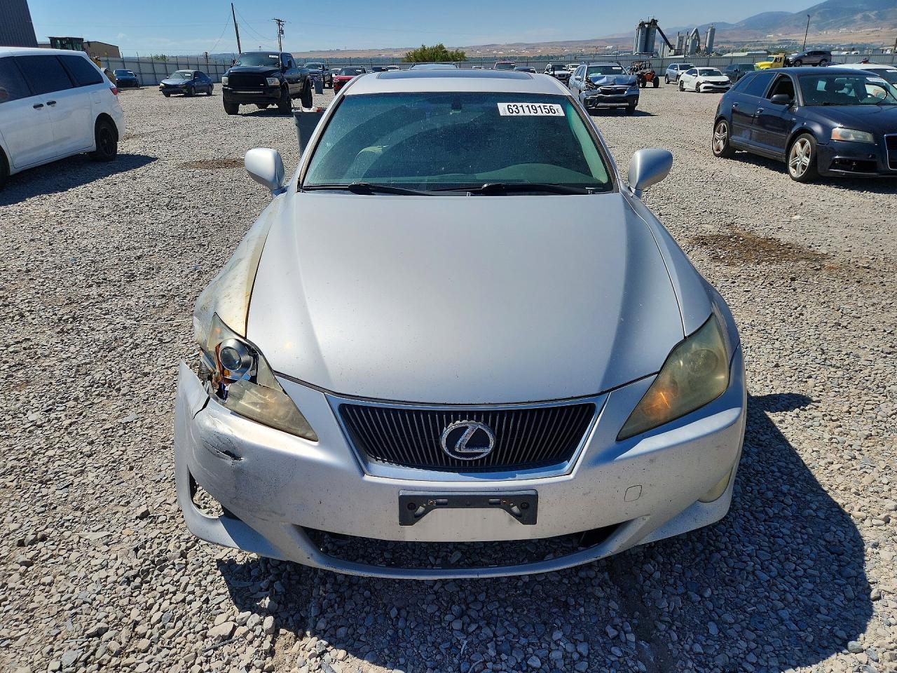 2008 Lexus Is 250 Silver vin: JTHCK262385021126