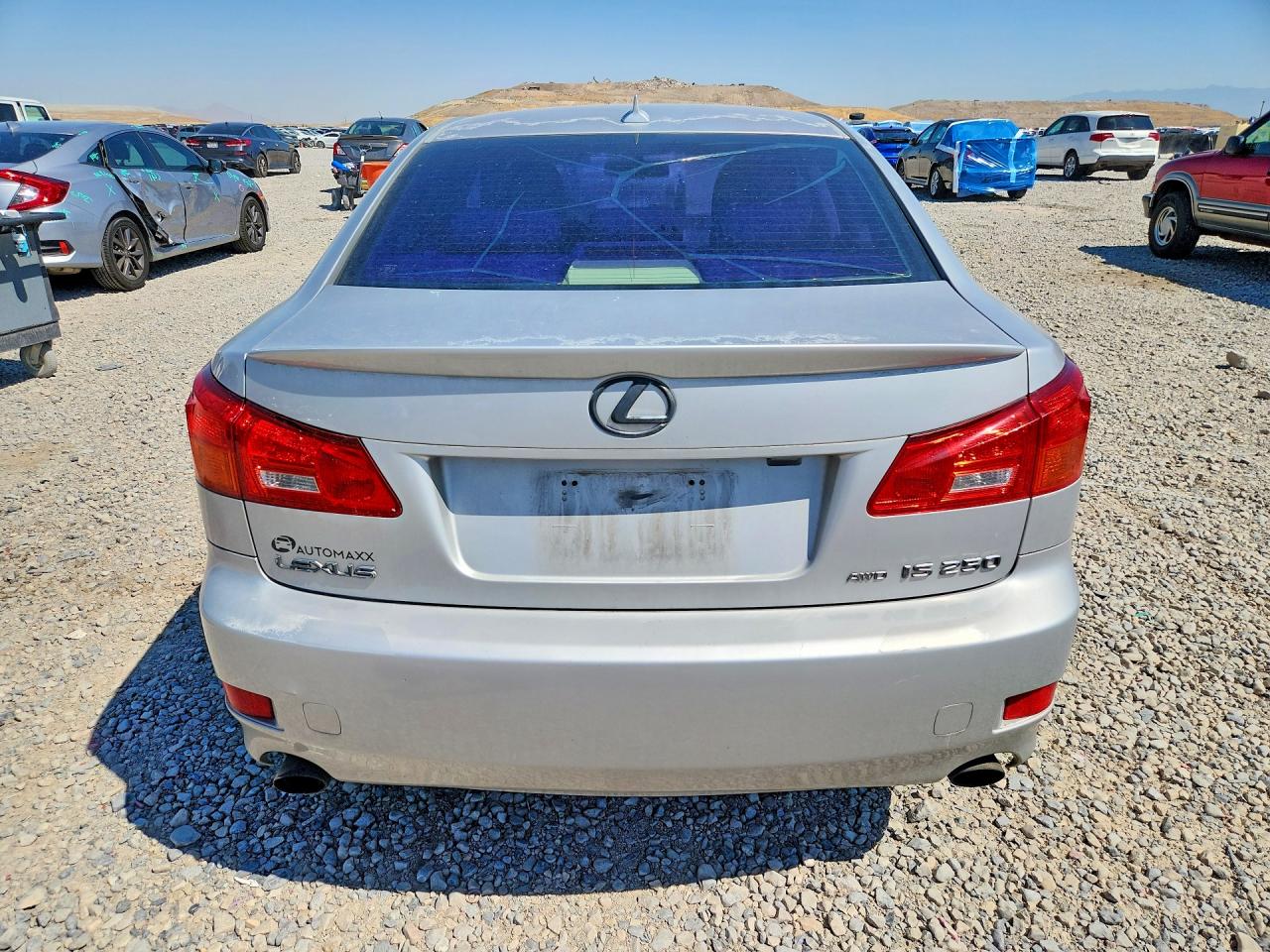 2008 Lexus Is 250 Silver vin: JTHCK262385021126