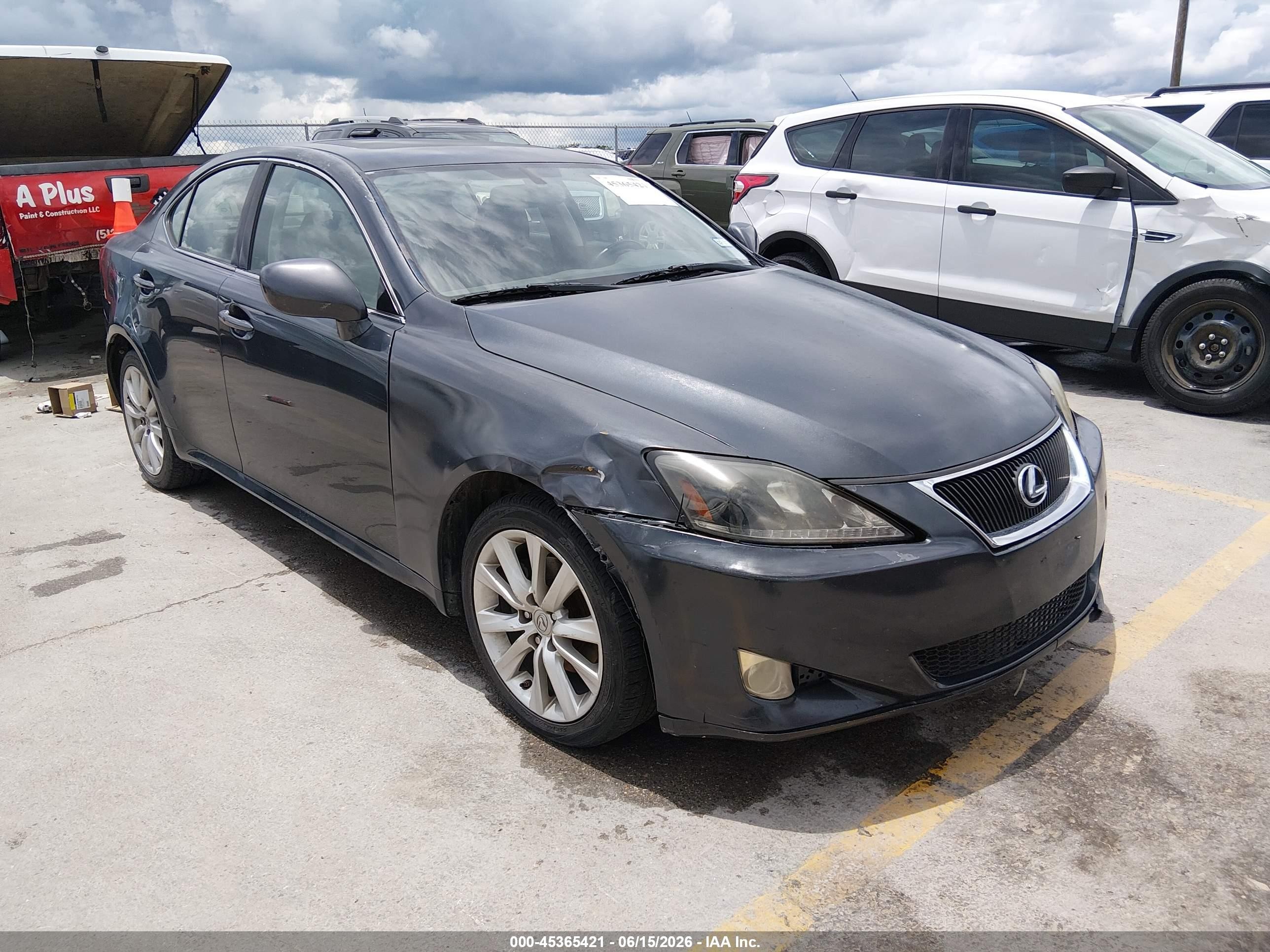 2008 Lexus Is 250   Серый vin: JTHCK262385024334