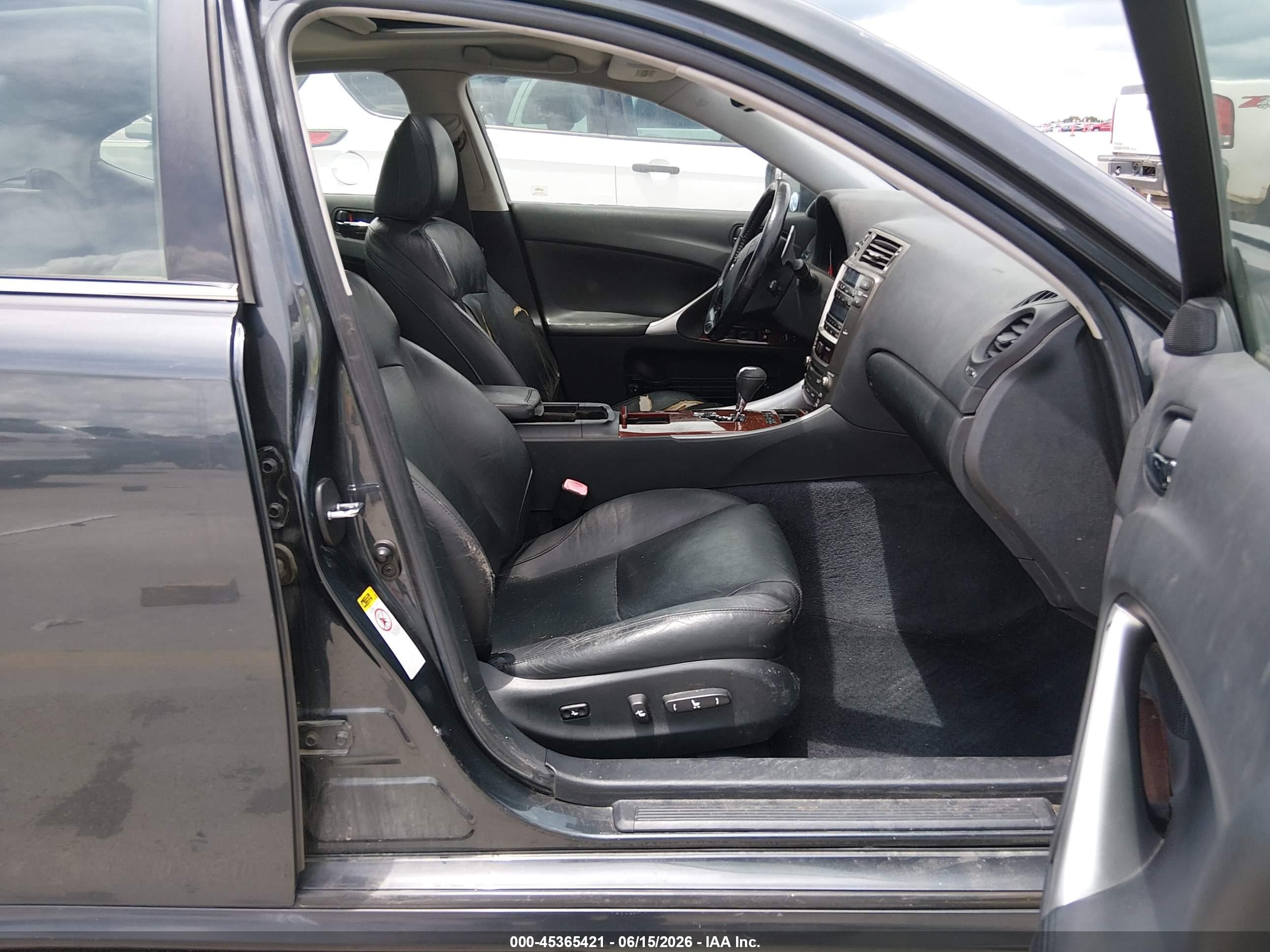 2008 Lexus Is 250   Gray vin: JTHCK262385024334