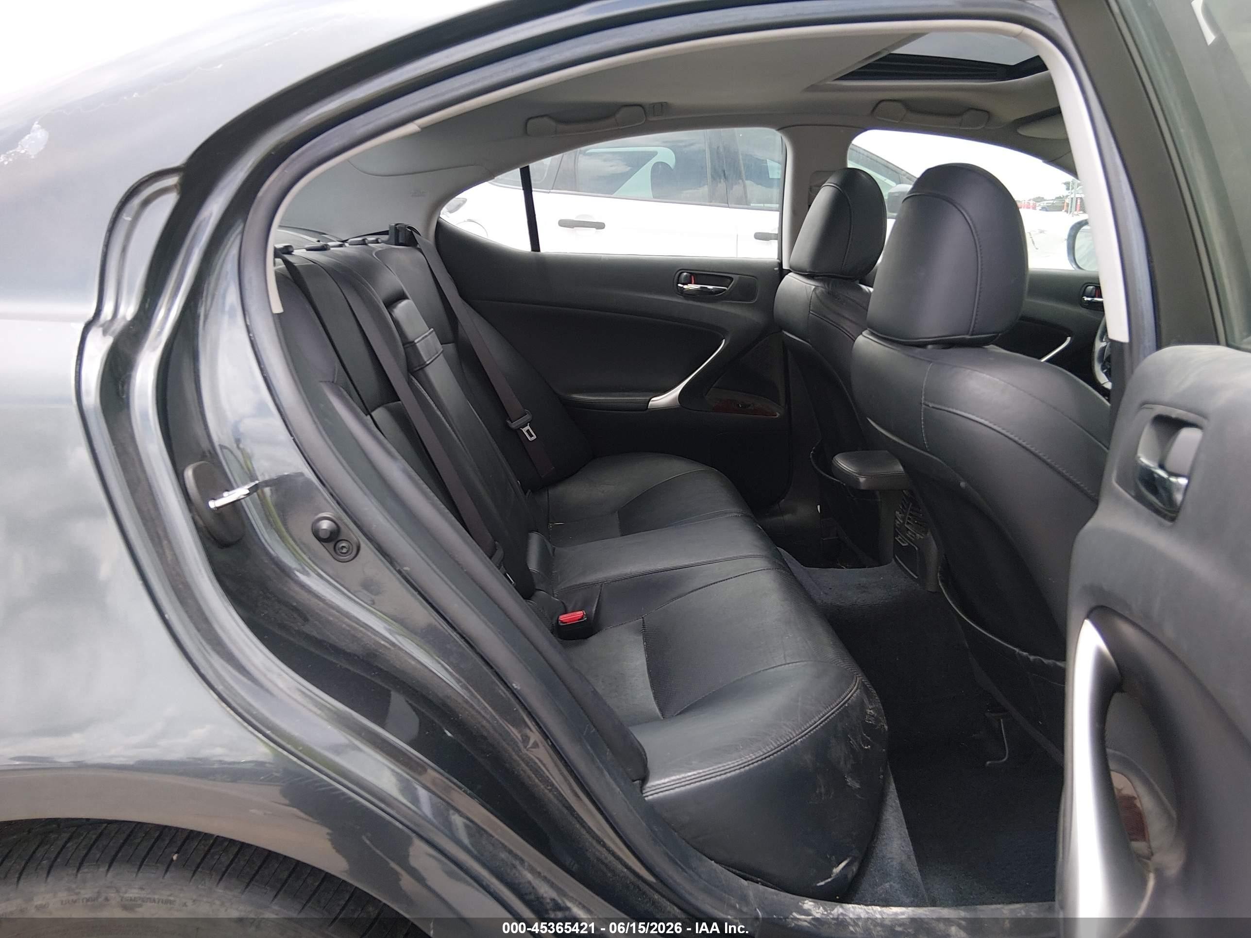 2008 Lexus Is 250   Gray vin: JTHCK262385024334