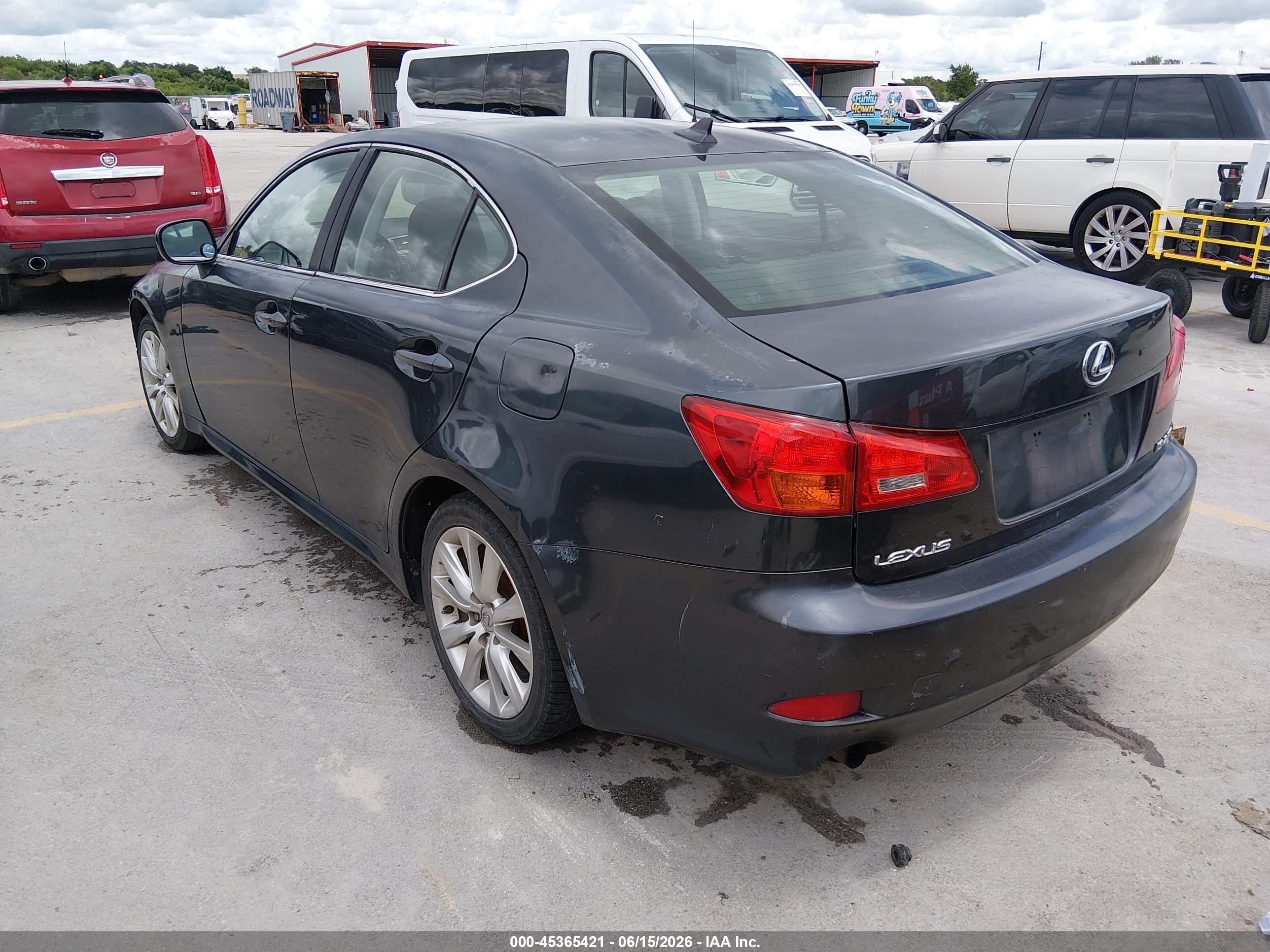 2008 Lexus Is 250   Gray vin: JTHCK262385024334