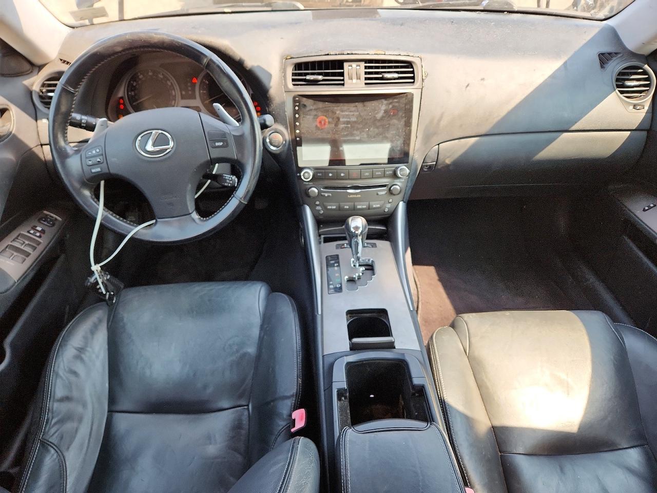 2009 Lexus Is 250 Black vin: JTHCK262392030590
