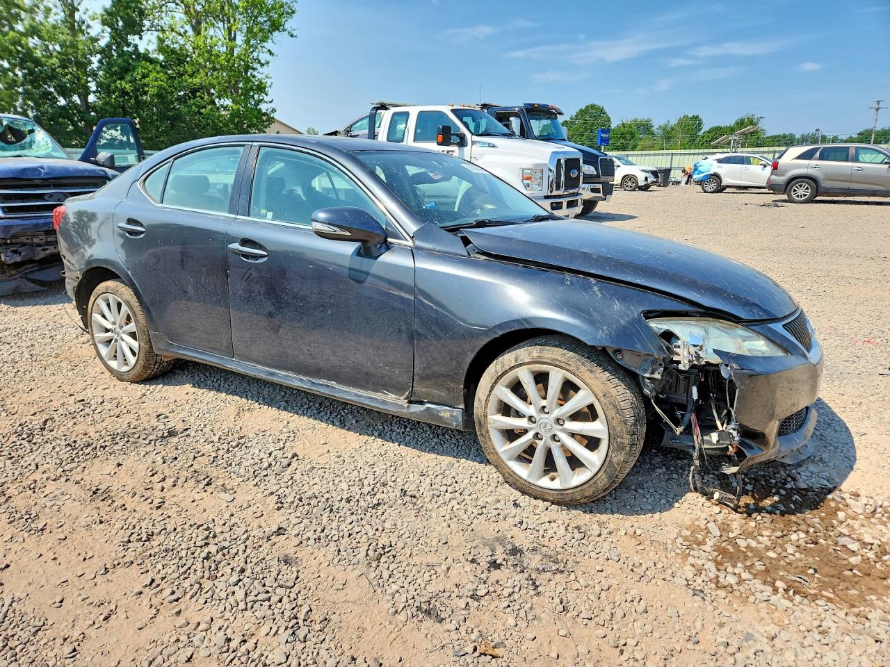 2009 Lexus Is 250 Black vin: JTHCK262392030590