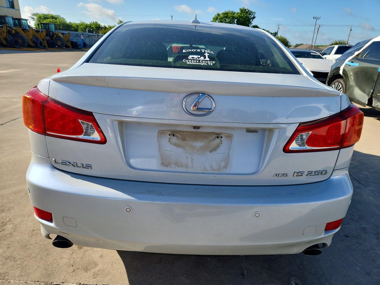 2009 Lexus Is 250 White vin: JTHCK262395030250