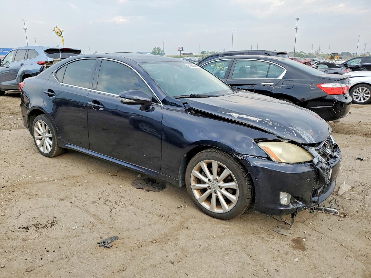 2009 Lexus Is 250 Blue vin: JTHCK262395030829