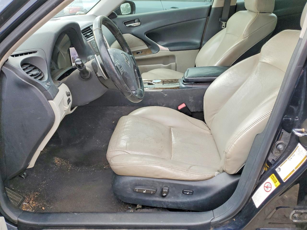2009 Lexus Is 250 Blue vin: JTHCK262395030829