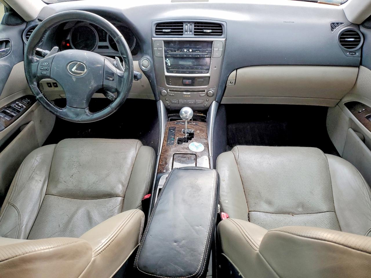 2009 Lexus Is 250 Blue vin: JTHCK262395030829
