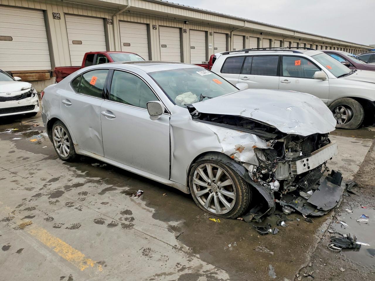 2006 Lexus Is 250 Silver vin: JTHCK262462002955