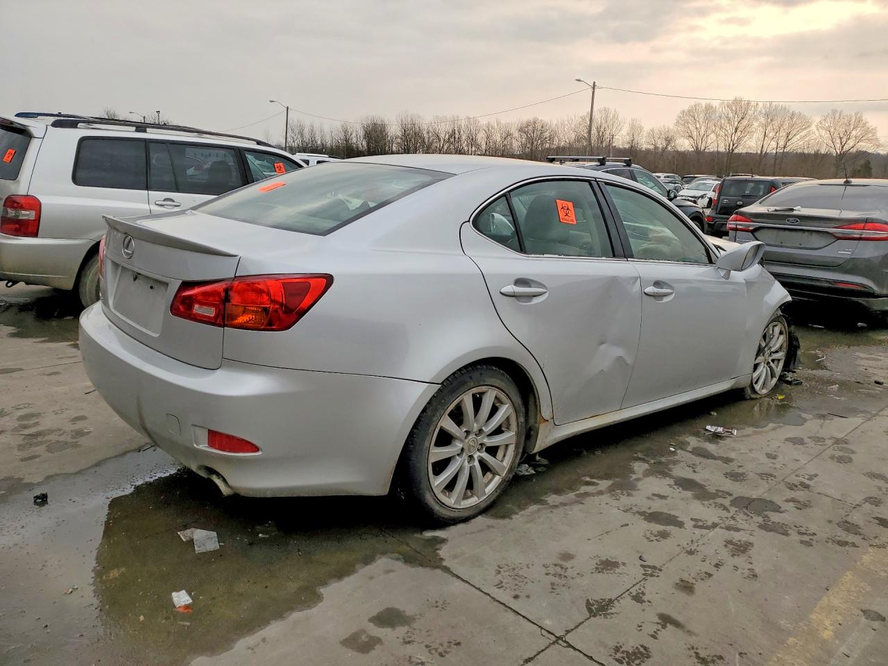 2006 Lexus Is 250 Silver vin: JTHCK262462002955