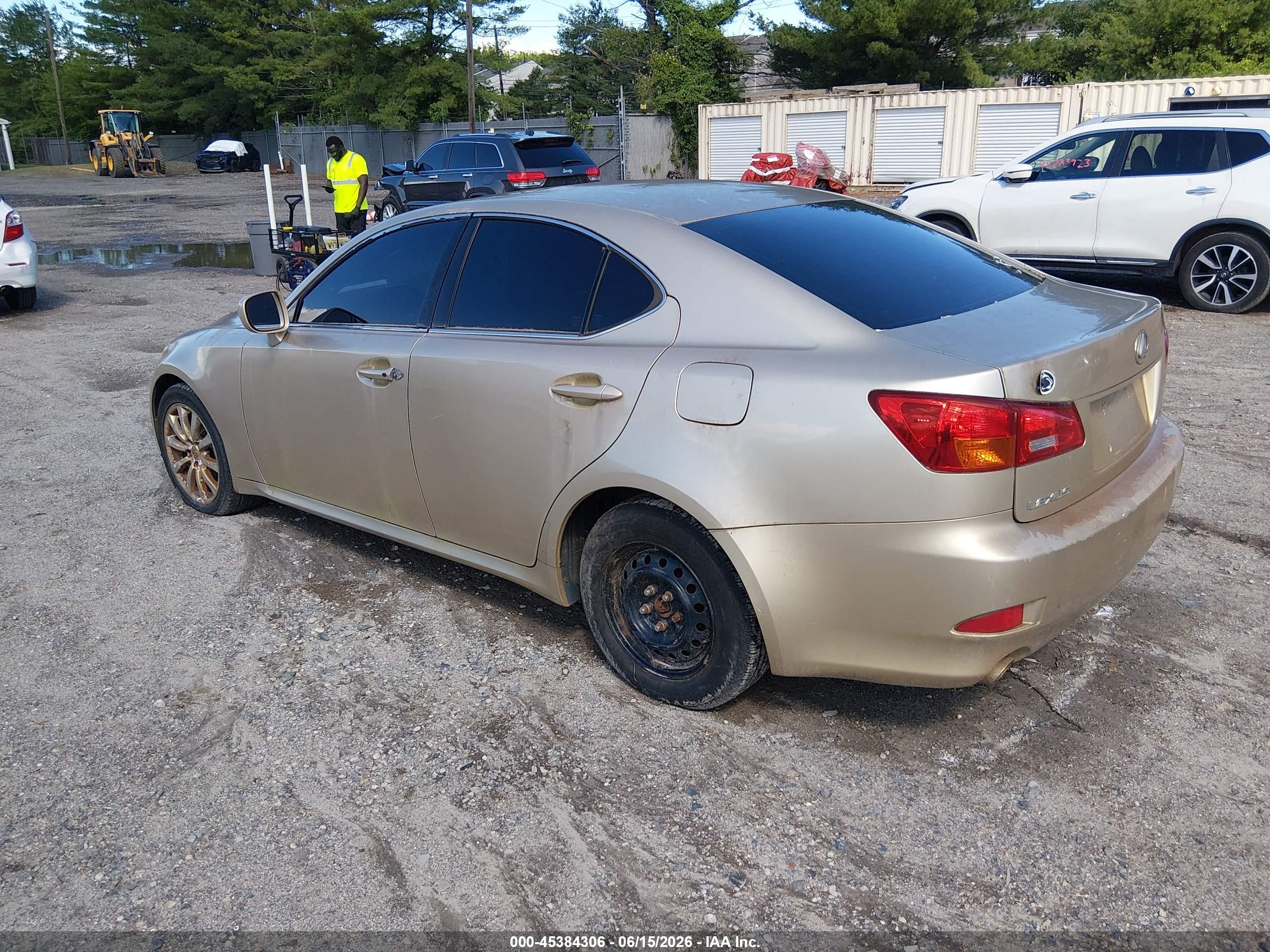 2006 Lexus Is 250 Gold vin: JTHCK262465002999