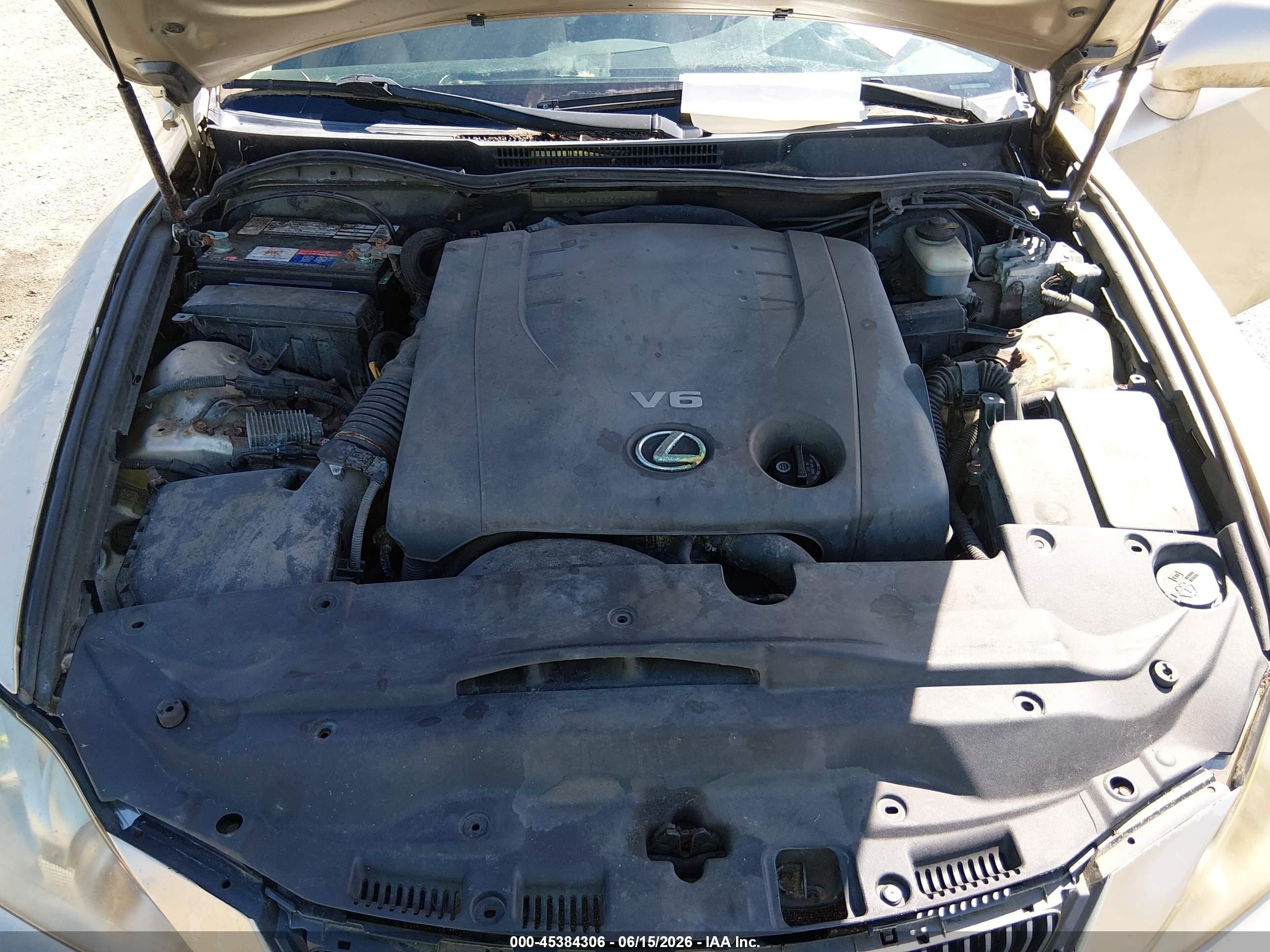 2006 Lexus Is 250 Gold vin: JTHCK262465002999